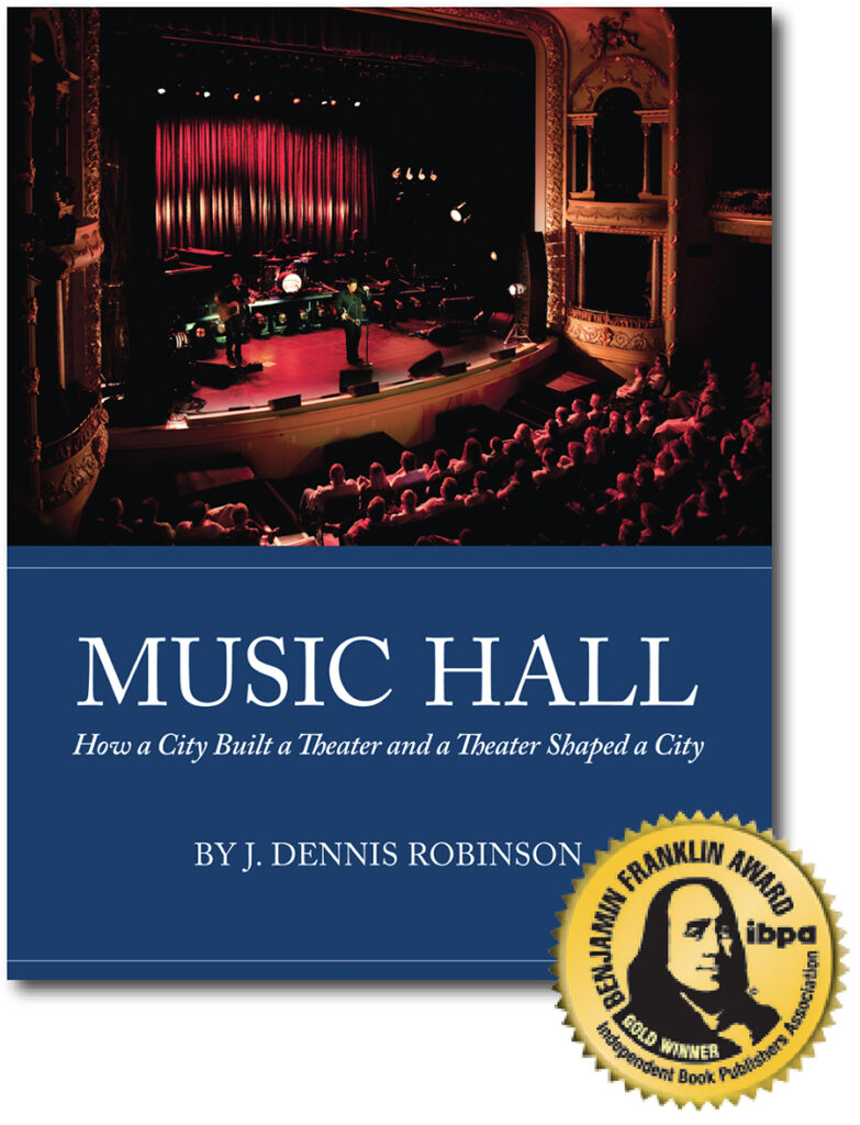 Music Hall Benjamin Franklin Gold Award 2020